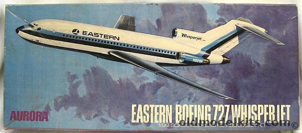 Aurora 1/96 Eastern Boeing 727 Whisperjet, 351 plastic model kit